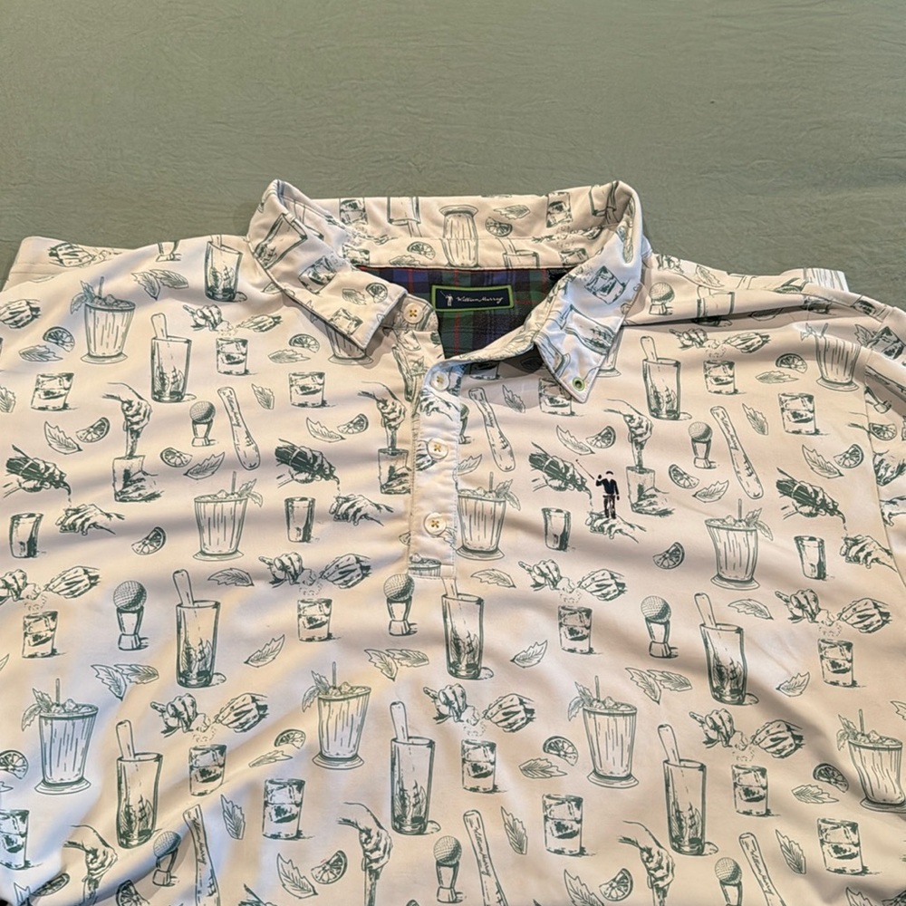 Mint julip golf polo